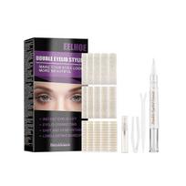 480PCS Eyelid Tape - Eyelid Lifter Strips - Adhesive Invisible Double Eyelid Tape for Hooded/Droopy/Uneven/Mono Eyelids