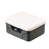 Lockable Home Storage Box with Password Lock, Large Capacity Privacy Cabinet for Valuables and Jewelry white