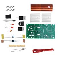 Tesla Coil Module Plasma Speaker Unassembled Mini DIY Electronic Kit Tool 15W DC 15-24V 2A