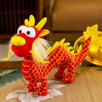 Chinese Dragon Plush Toy Simulation Dragon Doll Aerial Dragon Doll Year of Dragon Mascot