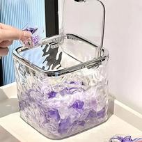 Desktop Trash Can Push-type Pop-up Trash Can Car Trash Can One Size