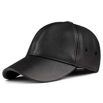 Vyriška natūralios avies odos kepuraitė su snapeliu - Rudens/Žiemos šilta senelio stiliaus XXL (59-60cm) Adjustable