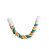 Bird Toy Climbing Rope Cotton Braided Chew Rope Pet Supplies Rotating Swing S-24.5CM