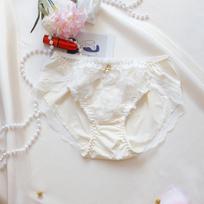 2026 Low-Rise Milk Silk Women's Sexy Young Girl Student Triangle Briefs XL (60-70 kg)
