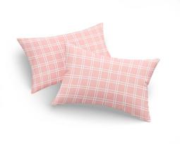 L'essentiel Maison pagalvių užvalkalų komplektas Tavşancık, 50x70, rožinis/baltas, 2 dalių