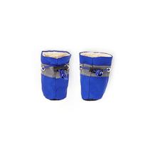 Autumn-Winter Waterproof Dog Rain Boots: Soft Bottom Paw Covers for Poodles, Pomeranians, Bichons, and Teddies. Size 4