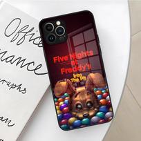Fnaf Five-nights-At-Freddys Phone Case for Iphone 16 15 14 12 11 13 Pro Max Mini X Xr Xs Se 8 Puls glass Cover iPhone11Pro