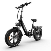 KINGBULL Literider 2.0 Folding Electric Bike,48V 13.5AH Removable Battery, 7-Speed juoda
