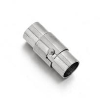 Stainless Steel Magnetic Clasps Bracelet Cord End Caps Connectors For Leather Bracelet Necklace Craft Jewelry Making Supplies 2mm