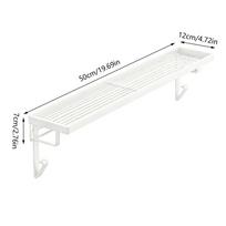 Radiator Shelf Iron Topper Rack Heat-resistant Radiator Top Cover For Hotel Dorm Apartment Bedroom Living Room Bathroom Kitchen