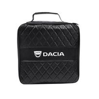 Automobilio laikymo krepšys Odinis organizatoriaus dėklas Dacia Logan Sandero Duster Lodgy Dokker Stepway Bigster Spring Jogger Solenza RS Mcv