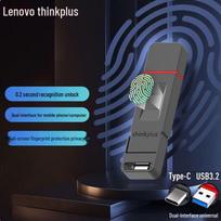 Lenovo ThinkPlus FU100 Fingerprint Encrypted Dual-Interface USB Drive