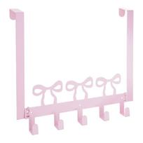 Multifunctional Over The Door Hooks Organizer Elegant 5 Coat Hanger For Hanging Coats Scarves Handbags 1