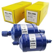 EK-083S 3/8  Screw Welded Filter Drier for Compressors New Air Conditioner Refrigerant Liquid Line Filter Drier EK-083 3/8" SAE Screw