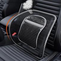 Car Seat Lumbar Back Cushion Breathable Mesh Ergonomic Support Brace for Home Office Chair Travel Use one size