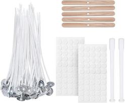 žvakės girelės, medvilnis, žvakės gamybai, DIY, 100 vnt.