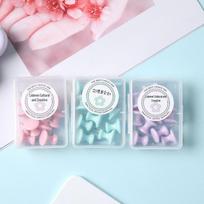 Creative Macaron Office Supply Set: Binder Clips, Stapler, Paper Clips white