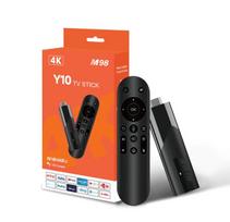 TV imtuvas M98 Y10 Smart TV Stick Android 13 BT 5.0 ATV Allwinner H618 2.4G 5G Dual Wifi HDR10 6K Media Player TV dėžutė