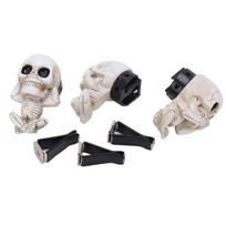 Car Air Freshener Skull Head Design Resin Material Easy Installation Sturdy Durable Car Smell Air Freshener