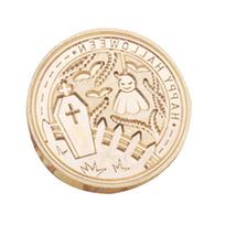 Wax Seal Stamp Head Halloween Sealing Wax Stamp 25mm Brass-Fire Paint Seal Head for Card Wedding Party Invitation-Decor