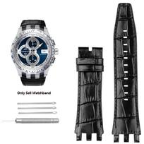 New Style Watch Band Genuine Leather For Swatch SVG Mechanical Watch Series Svgk403 402 SVGB400 Bracelet Strap Men 22mm 22mm gray