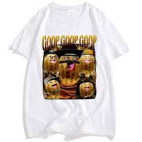 ARC Raiders Goop Goop Goop Burnt Peanut TShirt Premium Cotton Street Hip Hop Style Unisex Comfortable Women And Men Tshirts S