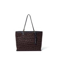 Pinky & Diane Tote Bag [Soft Leopard] Leopard Print Soft, Mature Bag PDLHGEH1 Brown Women's
