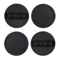 4 vnt. šveičiamųjų kūno kempinių, ergonomiško dizaino, giliai valančių, švelnių negyvos odos šalinimo priemonių, dušo įrankių 4pcs black