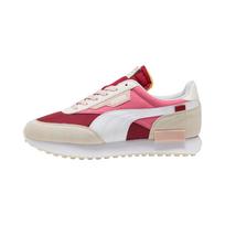 Puma Future Rider Madingi universalūs odai draugiški žemi bėgimo bateliai Moteriški kedai Tamsiai raudoni 393473-38 39 white