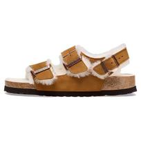 Birkenstock Milano Buckled Suede Sandals Women's 1025515 35