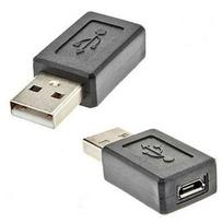 USB 2.0 A Male to Micro USB B Female M/F Adapter Plug Converter Connector