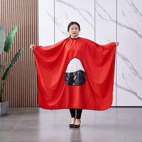 Salon Barber Hairdressing Cape With Transparent Window Haircut Shave Cloak Apron Professional Barber Shop Styling Tool