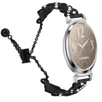 Metalinė apyrankė Garmin Lily 2 Active moteriškam išmaniajam laikrodžiui juoda
