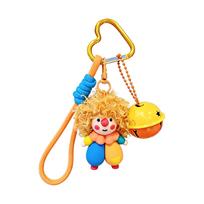 Cute Halloween Plush Keychain - Stuffed Toy Doll Key for Party Favors One Size