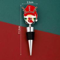 Christmas Wine Stopper, Wine Preservation Sealing Stopper, Christmas Festival Party Wine Bottle Stopper Model A