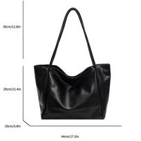 New Women's Versatile Commuter Tote - Large Capacity Casual Shoulder Bag for College Students
