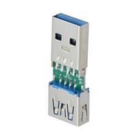 USB 3.0 Male to Female Adapter Converter Head for Data Transfer and Charging Wide Compatibility with USB Devices 1