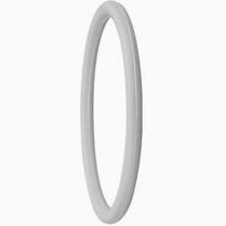 Elastinė girnelės kelio dirželis Kelio atrama krepšiniui, bėgimui, futbolui 75mm*6mm white