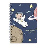 Cute A5 Spiral Notebooks, Kawaii Animal Journals, 8.15  x 5.51  Lined Paper Notebook, 60 Sheet Writing Journal for School Office Kids Teens F Random Style