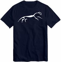 Uffington White Horse Chalk Hill Figure T-Shirt S įvairiaspalvis