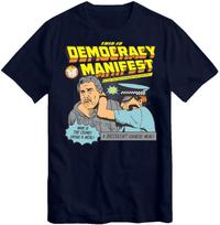This is Democracy Manifest UK Graphic T-Shirt Succulent Chinese Meal T Shirt Top S