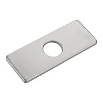 Faucet Plate Hole Cover Tap Cover Deck Plate Stainless Steel Faucet Deck Plate Bathroom Kitchen Faucet Escutcheon Plate