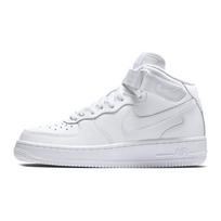 (GS) Nike Air Force 1 Mid 'Triple White' Kids' 314195-113 EU 36