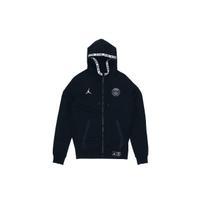 Air Jordan Cat Paris Saint-Germain Full-length zipper Cardigan Fleece Men's BQ8347-010 XS