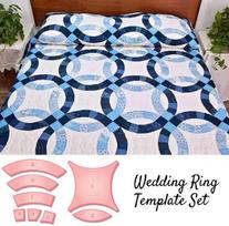 Naujas dvigubo vestuvinio žiedo knygos ir šablono rinkinys 6-inch 8-piece Set