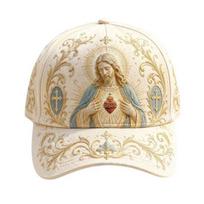 Baseball Cap for Women, Embroidery Flower Bird Pattern Baseball Hat, Adjustable Fit Gardening Sun Hat for Spring Summer Outdoors Size#42