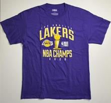 Los Angeles Lakers 2020 NBA Finals Champions T Shirt Mens Large Purple Unisex T-Shirt XXXXL