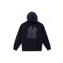 New Era MLB Series New York Yankees Logo Embroidered Pullover Hoodie Unisex hoodies Navy-Blue 13086567 L