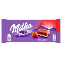Milka Strawberry Milk Chocolate 100 g