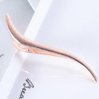 Europos ir Amerikos mada Šlifuotas metalas S formos plaukų segtukas - Universalus krokodilo tipo segtukas
